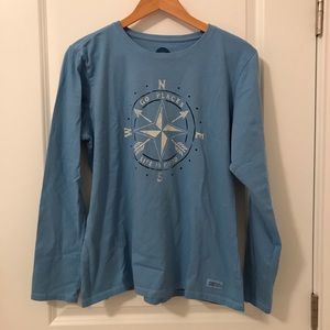 Women’s Life Is Good tshirt